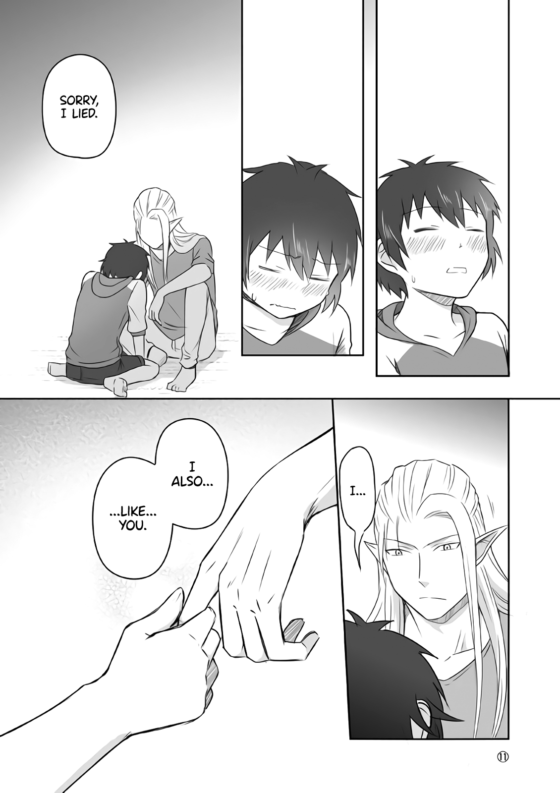 Read Elf Boyfriend & Boyish Girlfriend EN Manga Online