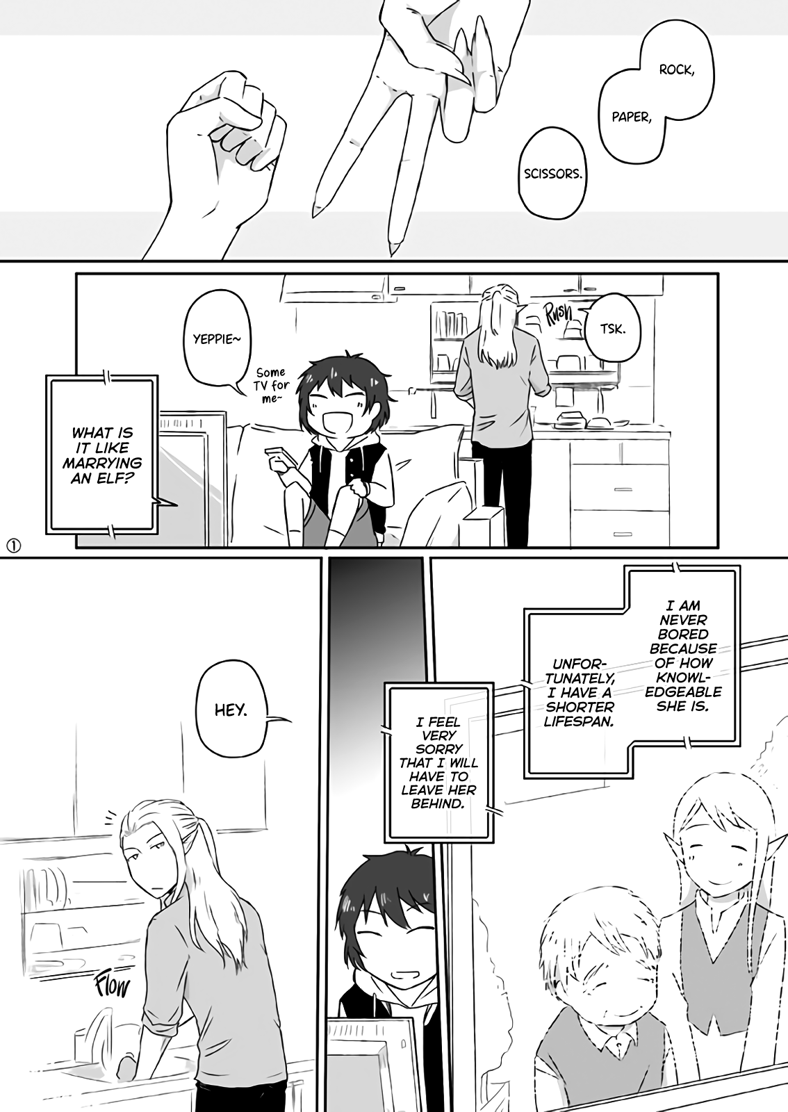 Read Elf Boyfriend & Boyish Girlfriend EN Manga Online