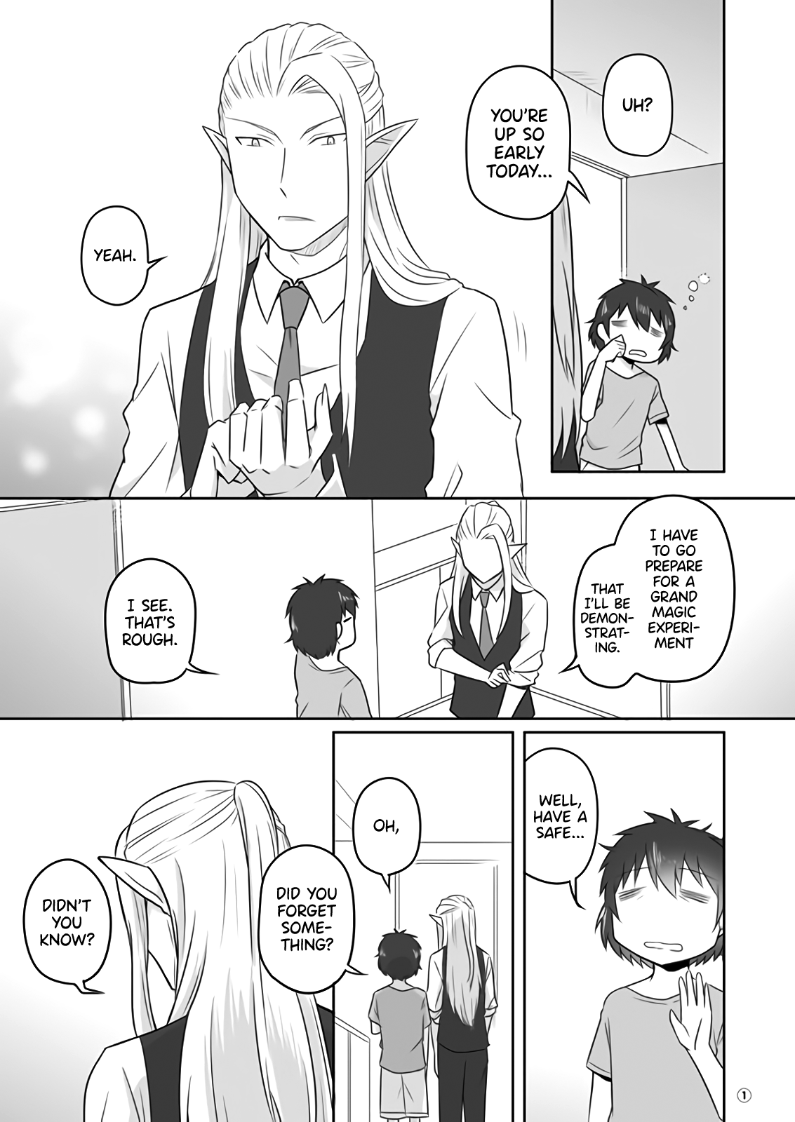 Read Elf Boyfriend & Boyish Girlfriend EN Manga Online