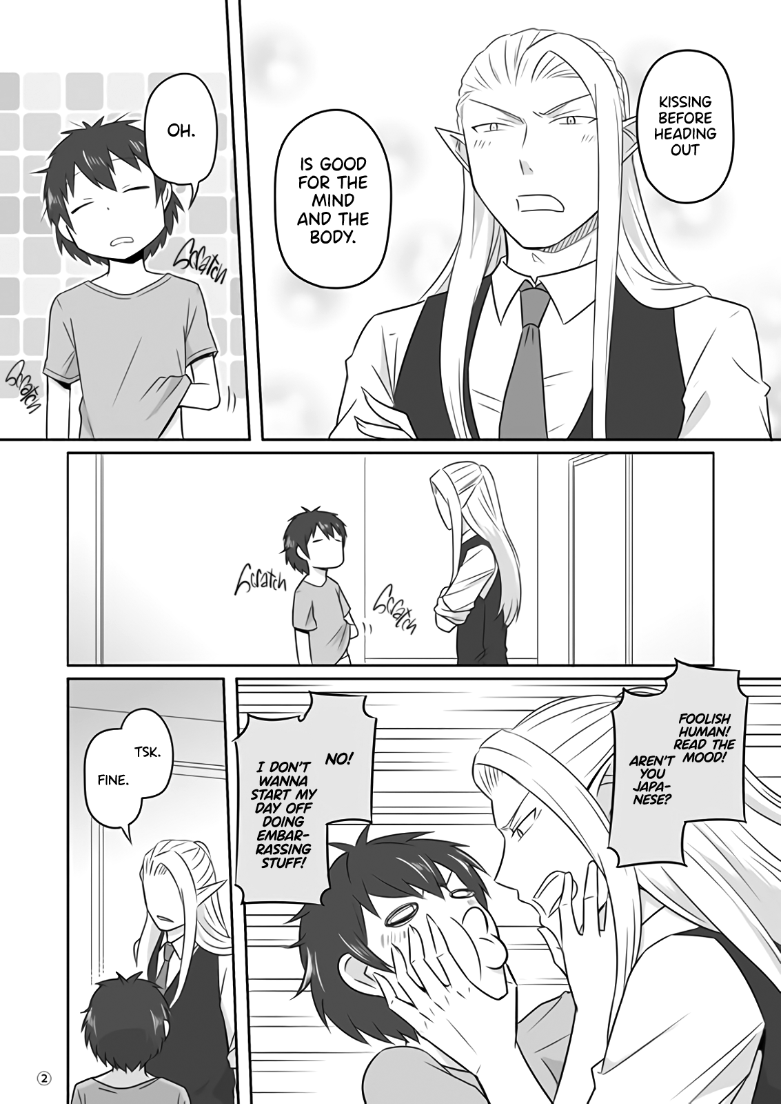 Read Elf Boyfriend & Boyish Girlfriend EN Manga Online
