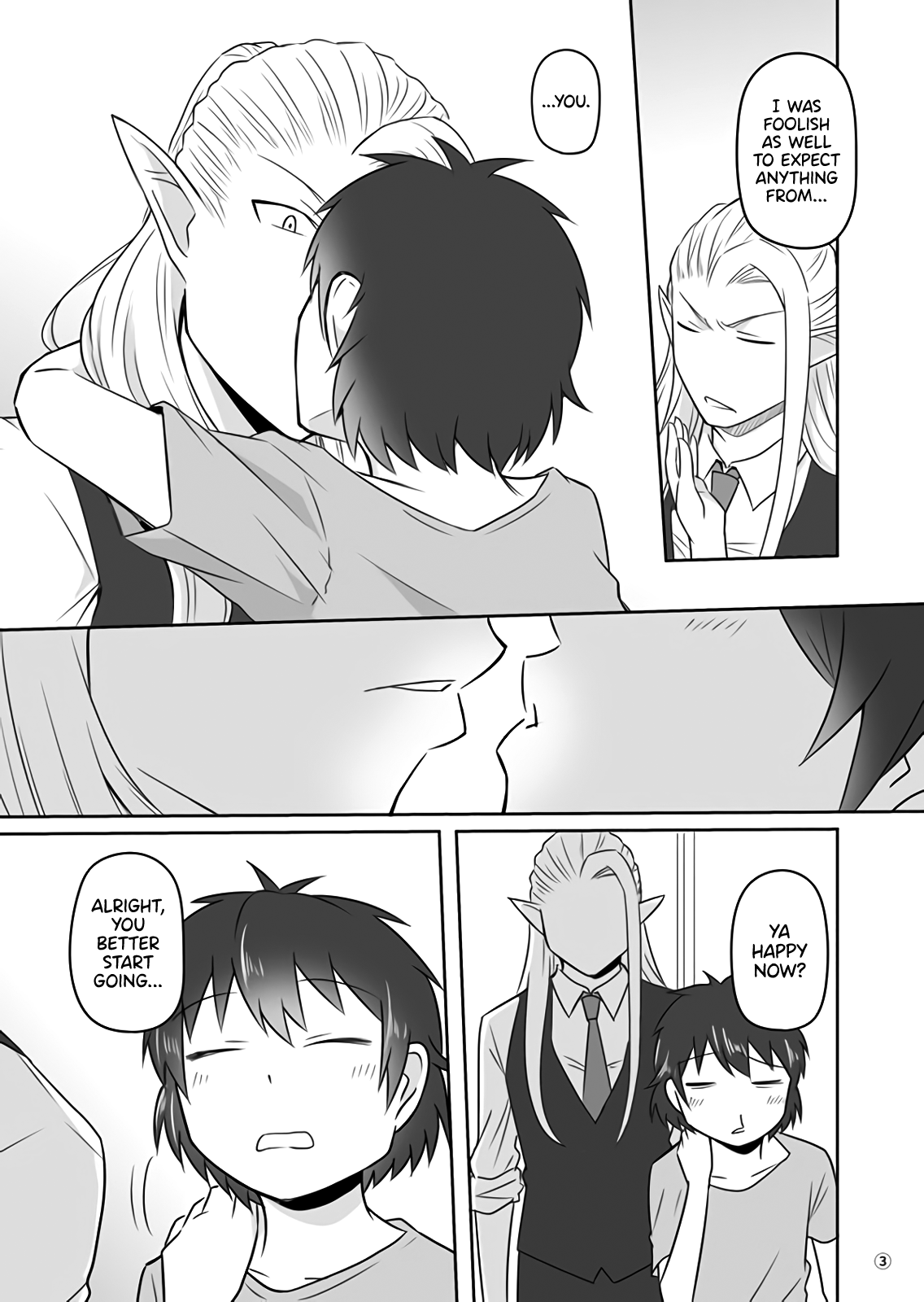 Read Elf Boyfriend & Boyish Girlfriend EN Manga Online