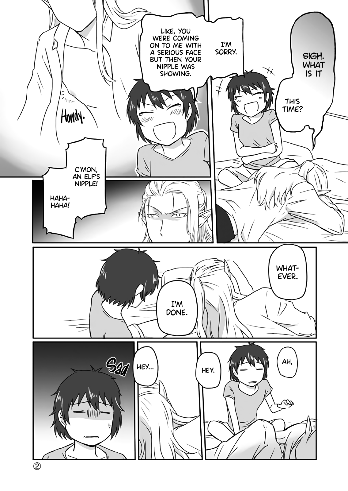 Read Elf Boyfriend & Boyish Girlfriend EN Manga Online