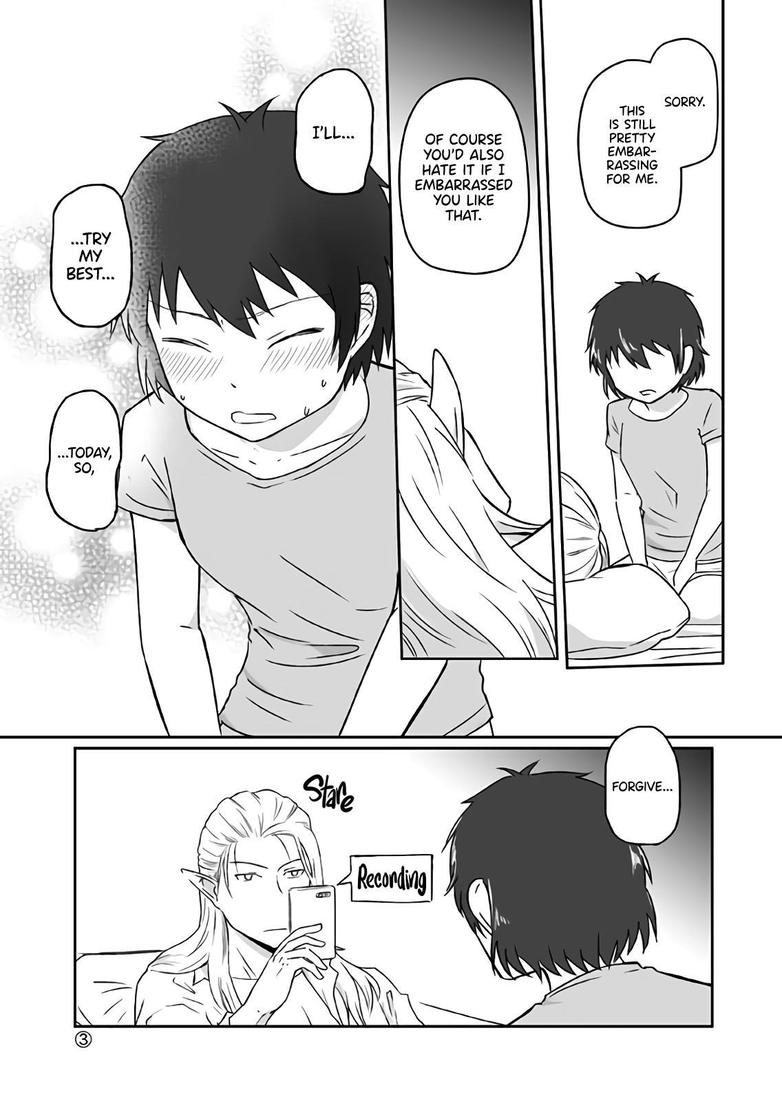 Read Elf Boyfriend & Boyish Girlfriend EN Manga Online
