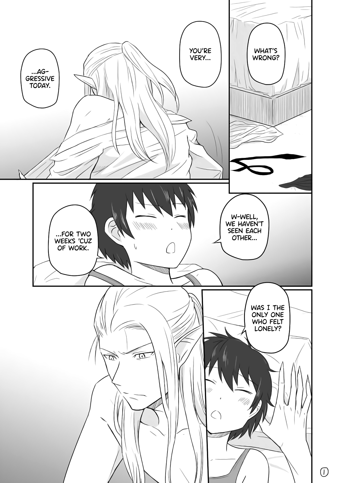 Read Elf Boyfriend & Boyish Girlfriend EN Manga Online