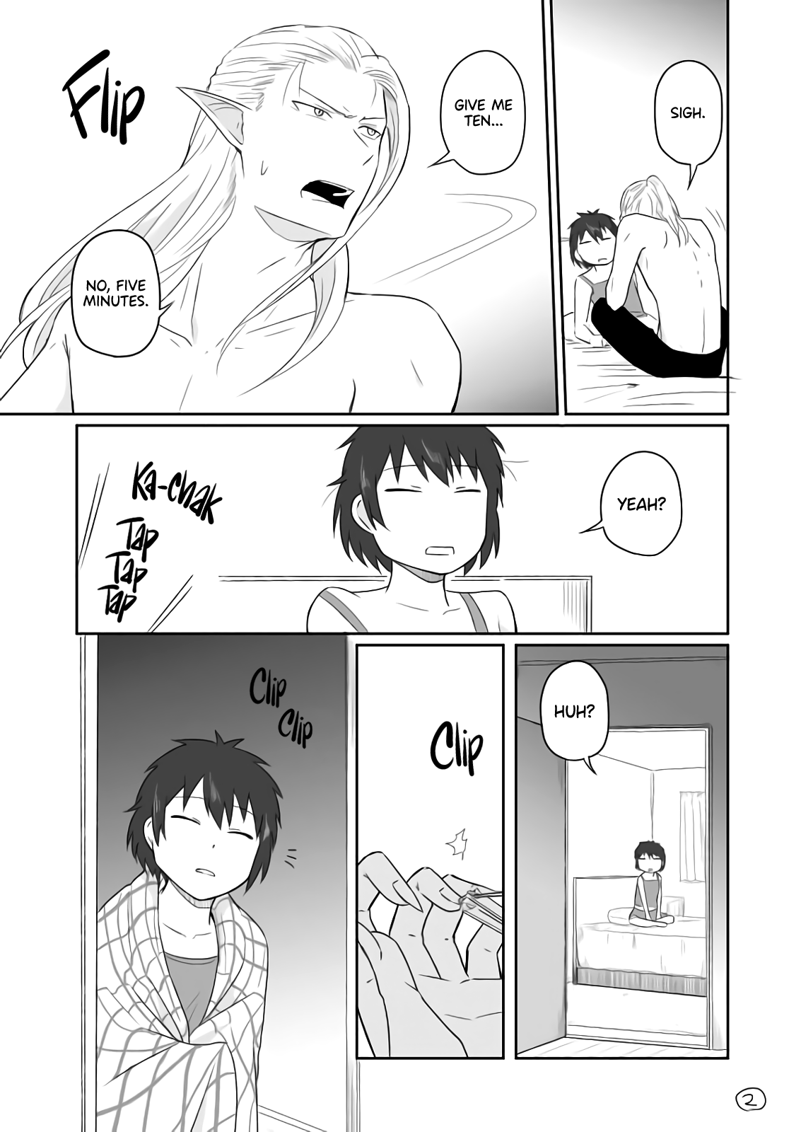 Read Elf Boyfriend & Boyish Girlfriend EN Manga Online