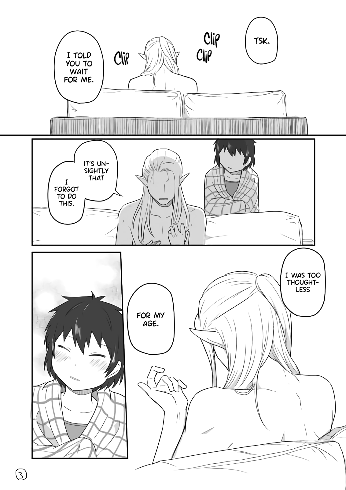 Read Elf Boyfriend & Boyish Girlfriend EN Manga Online