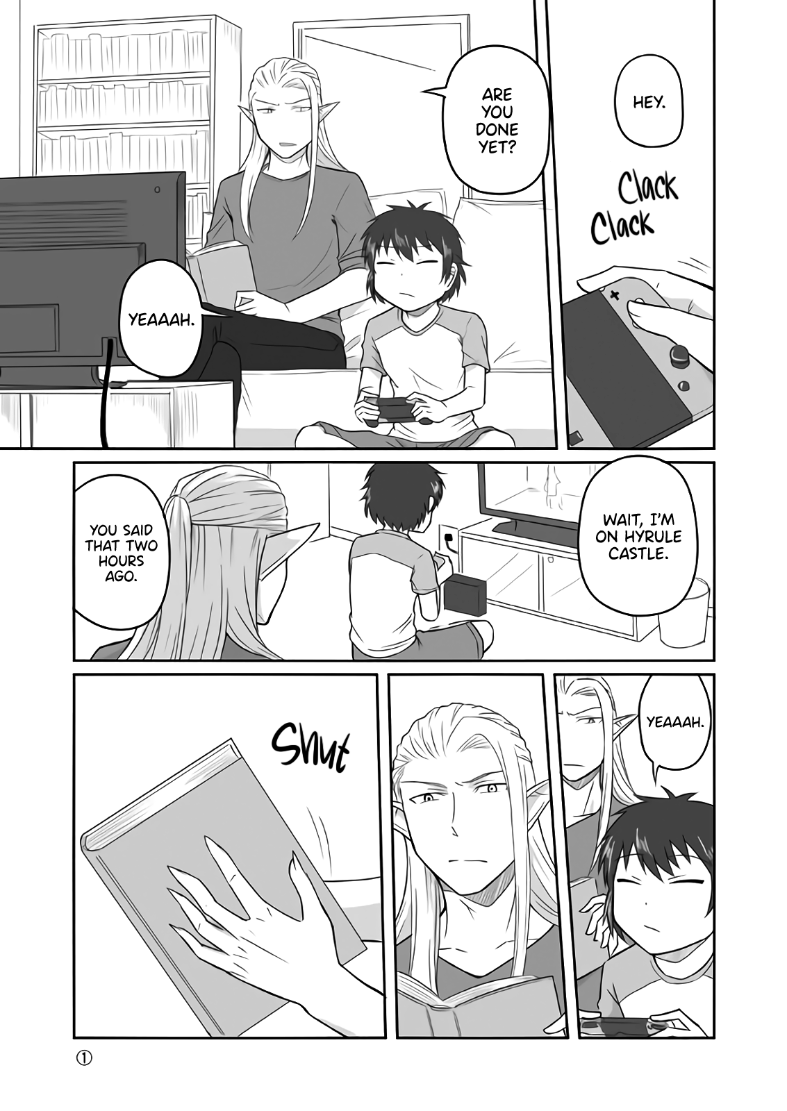 Read Elf Boyfriend & Boyish Girlfriend EN Manga Online