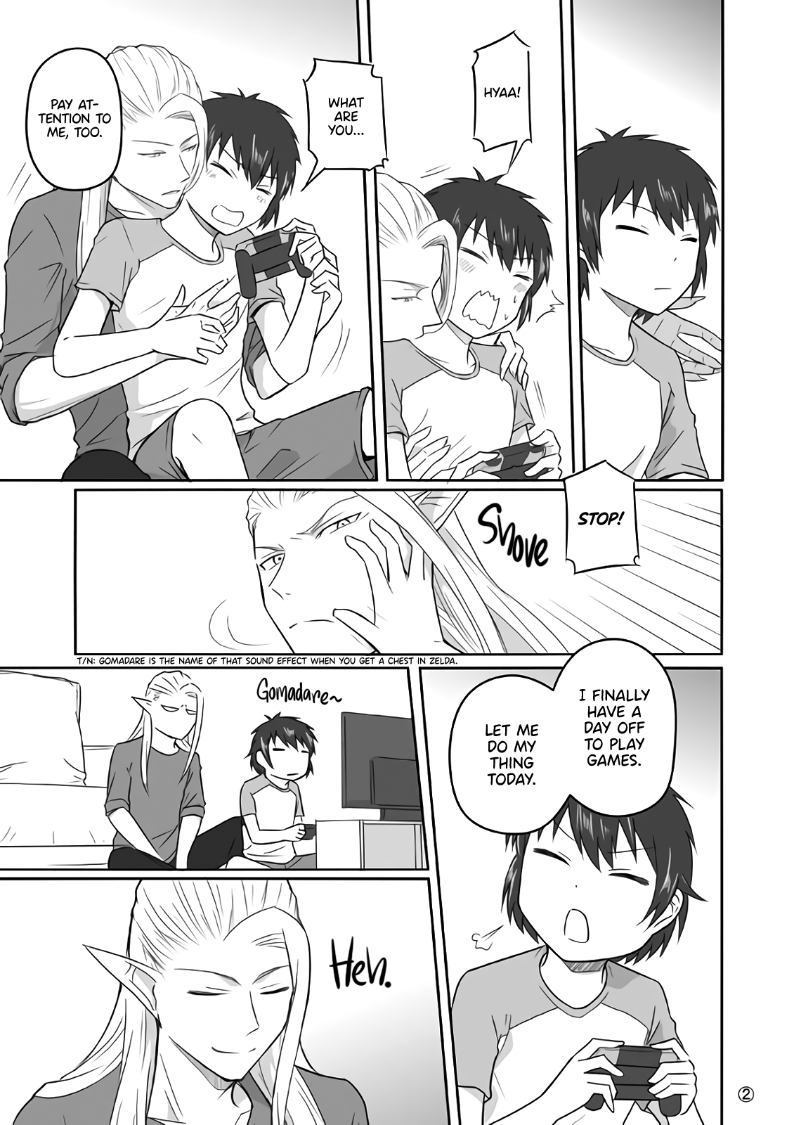 Read Elf Boyfriend & Boyish Girlfriend EN Manga Online