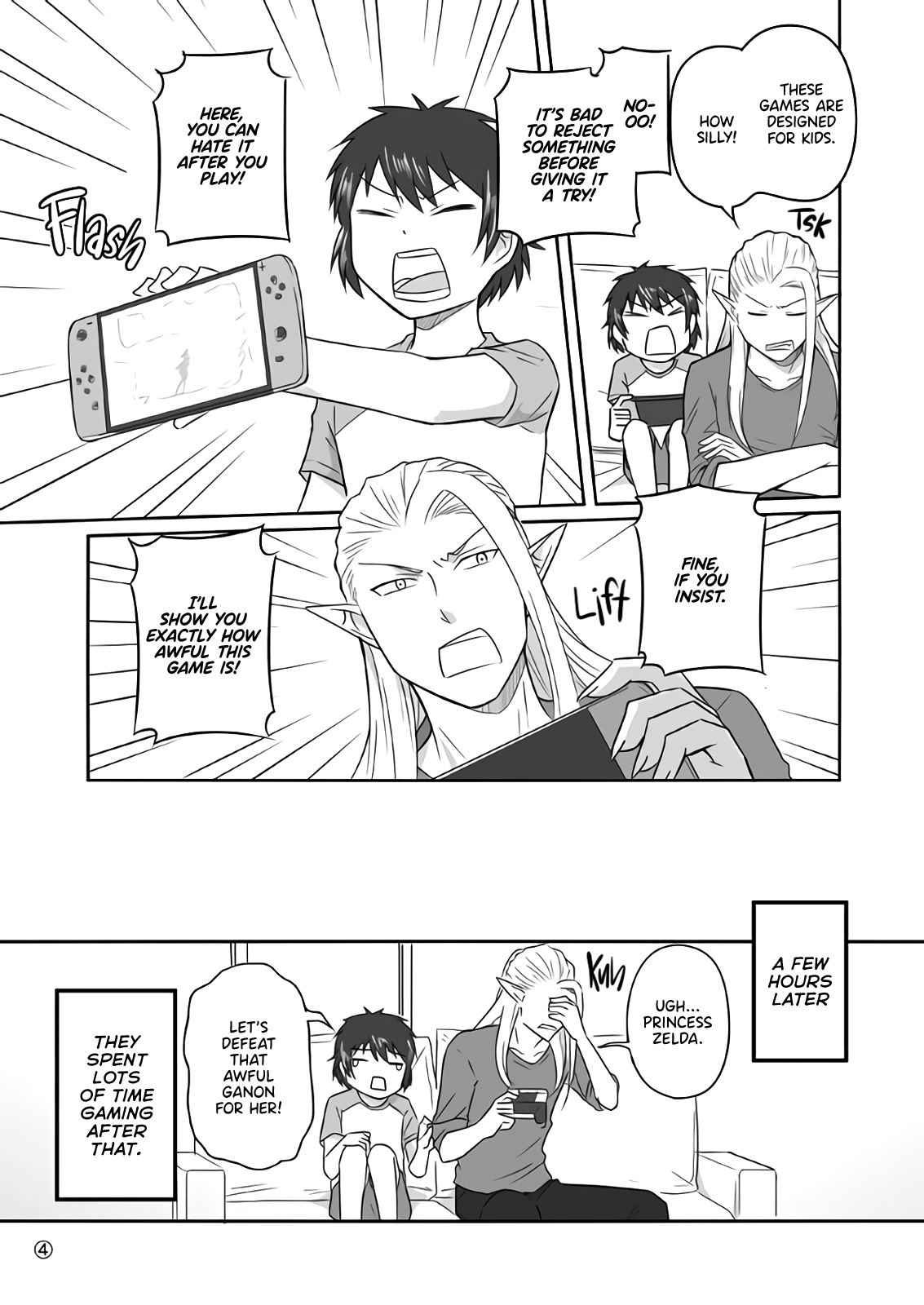 Read Elf Boyfriend & Boyish Girlfriend EN Manga Online