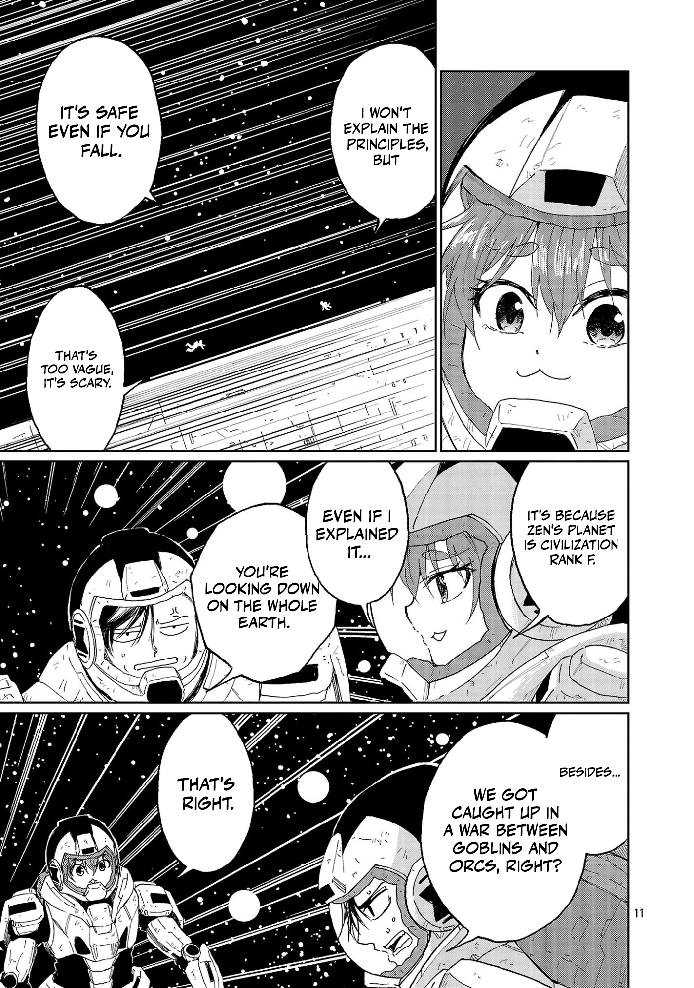 Read Fantasy Ginga_ Nande Uchuu ni Goblin ya Orc ga Iru nda EN Manga Online