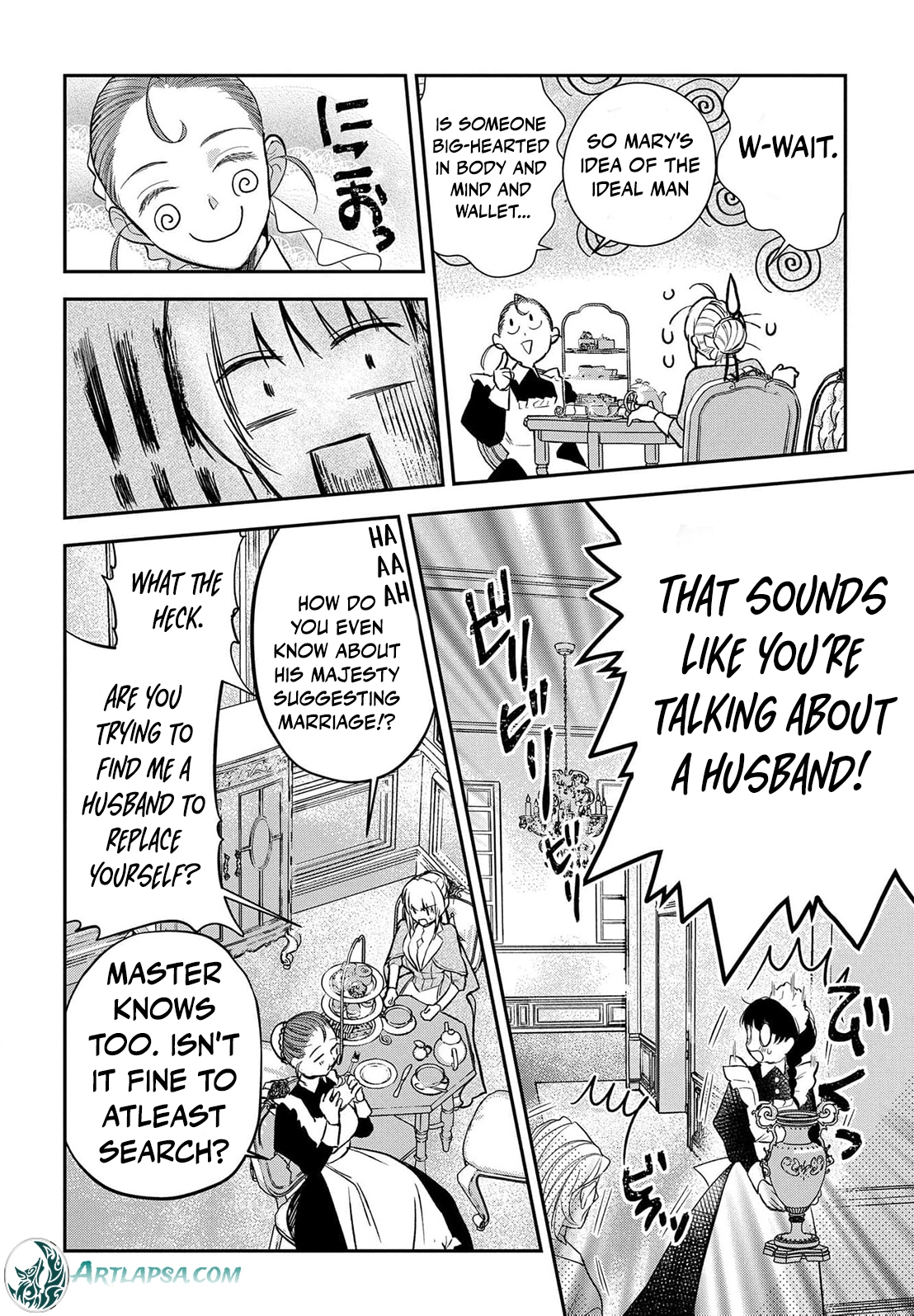 Read From Ordinary Maid to Chief Lady in Waiting to the Queen EN Manga Online