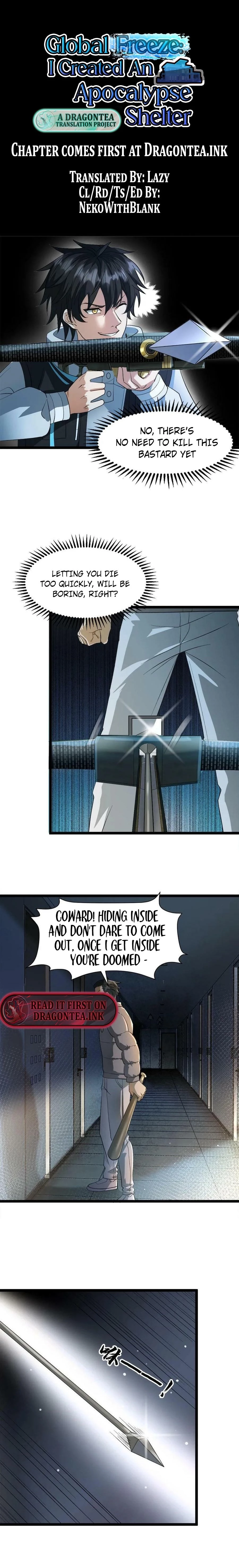 Read Global Freeze_ I Created an Apocalypse Shelter EN Manga Online