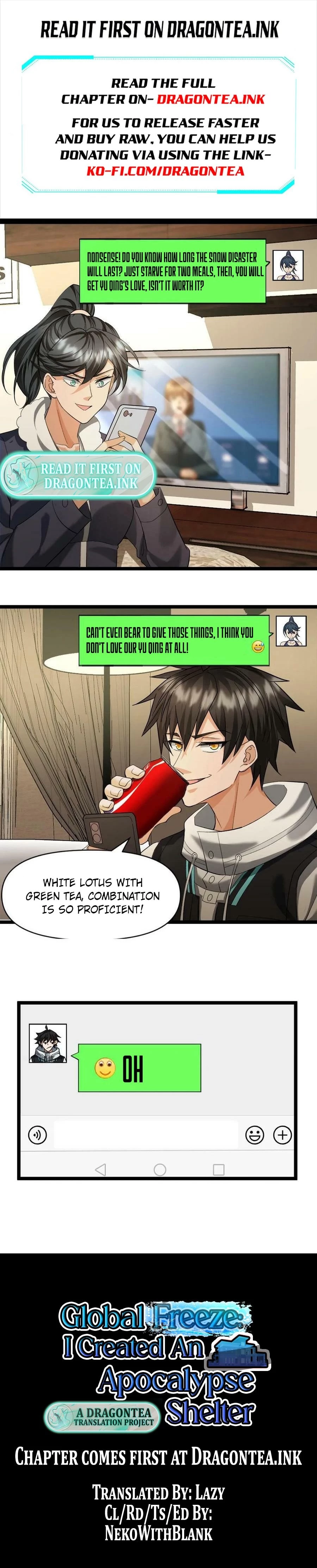 Read Global Freeze_ I Created an Apocalypse Shelter EN Manga Online