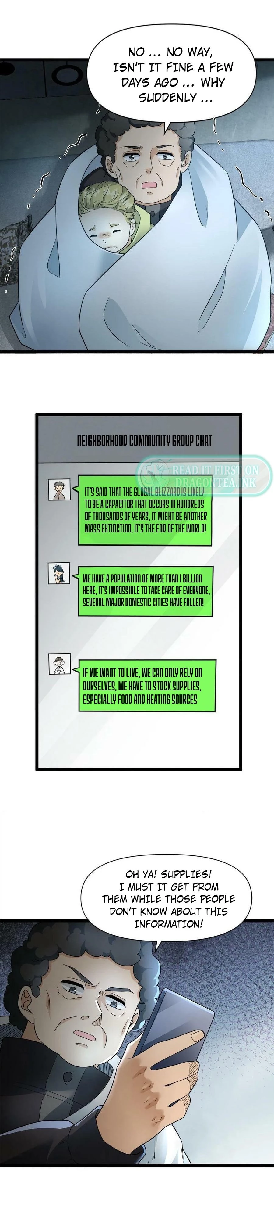Read Global Freeze_ I Created an Apocalypse Shelter EN Manga Online