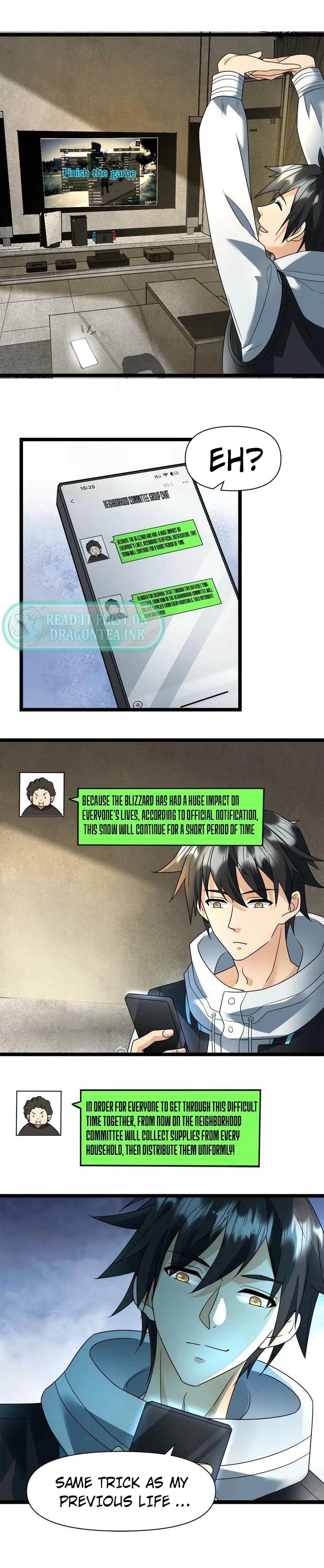 Read Global Freeze_ I Created an Apocalypse Shelter EN Manga Online