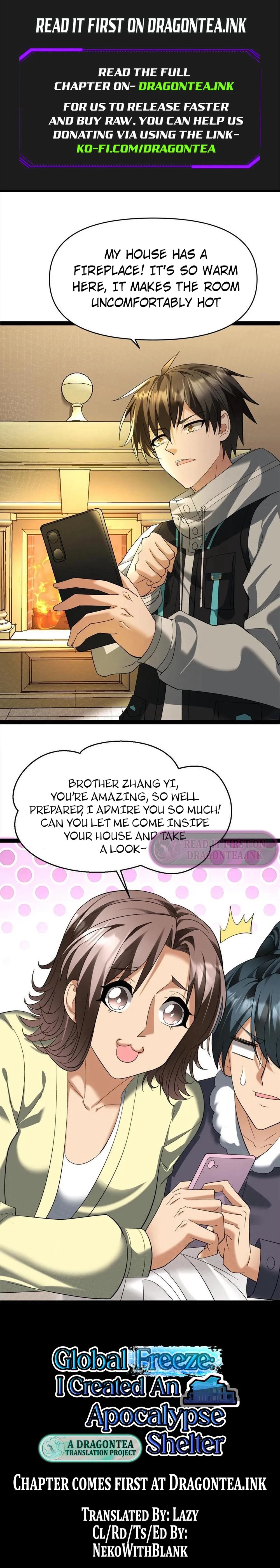 Read Global Freeze_ I Created an Apocalypse Shelter EN Manga Online