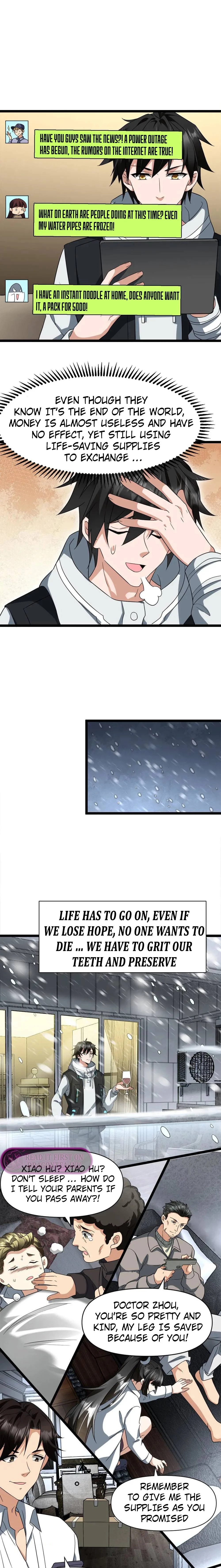 Read Global Freeze_ I Created an Apocalypse Shelter EN Manga Online