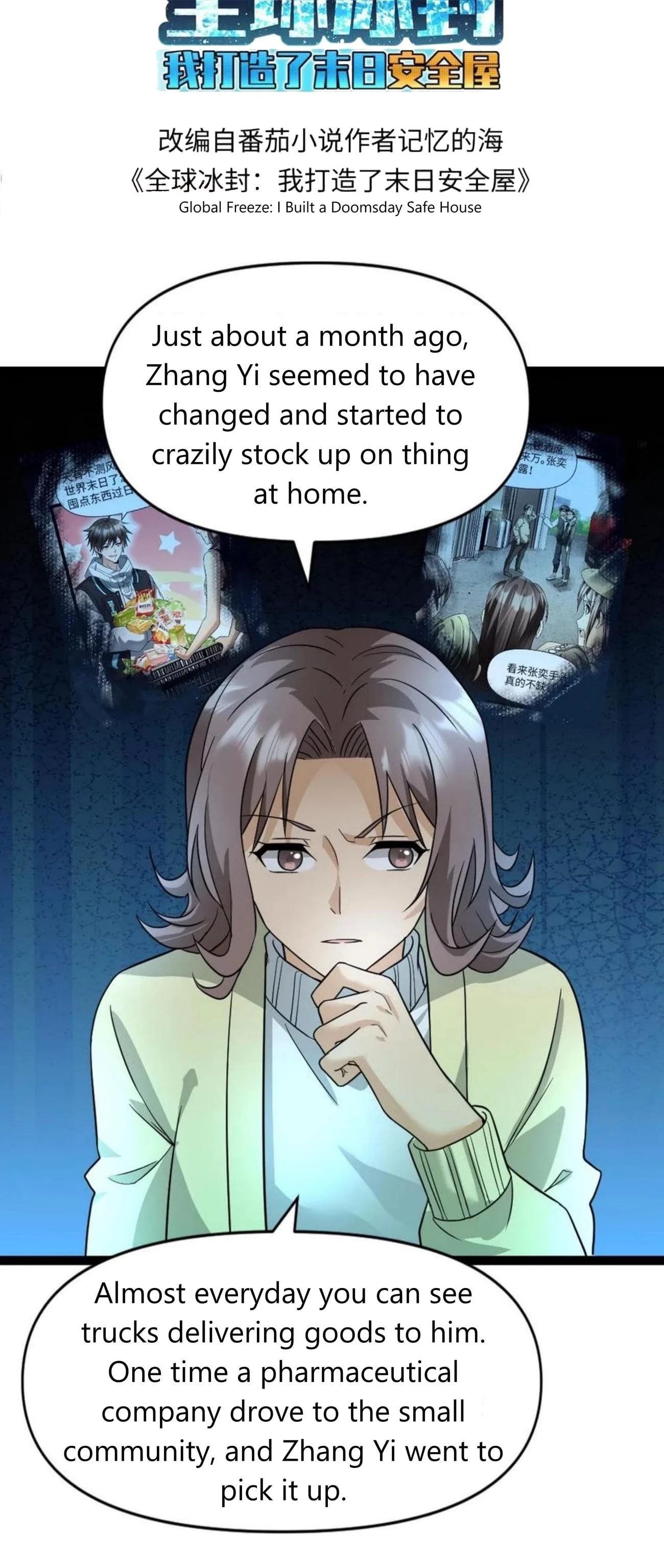 Read Global Freeze_ I Created an Apocalypse Shelter EN Manga Online