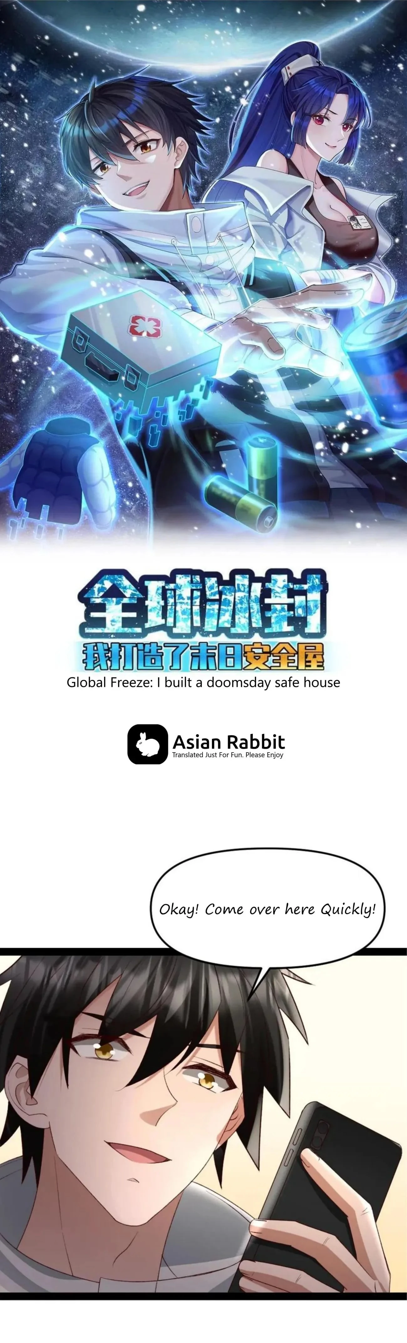 Read Global Freeze_ I Created an Apocalypse Shelter EN Manga Online