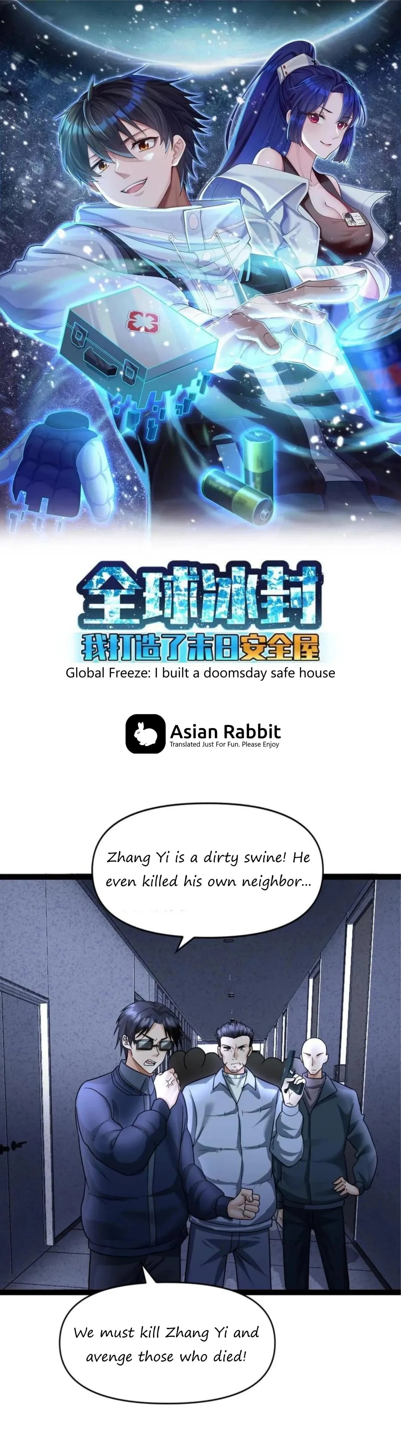 Read Global Freeze_ I Created an Apocalypse Shelter EN Manga Online