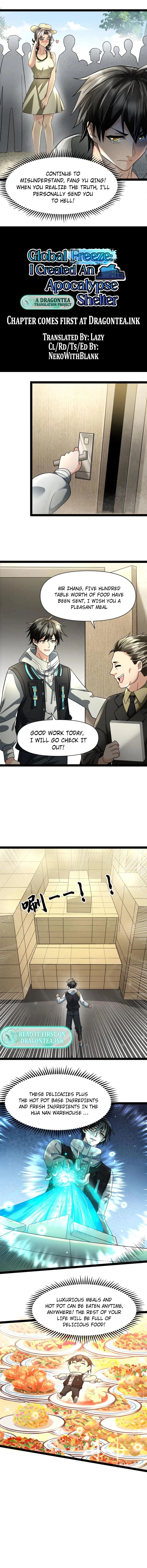 Read Global Freeze_ I Created an Apocalypse Shelter EN Manga Online