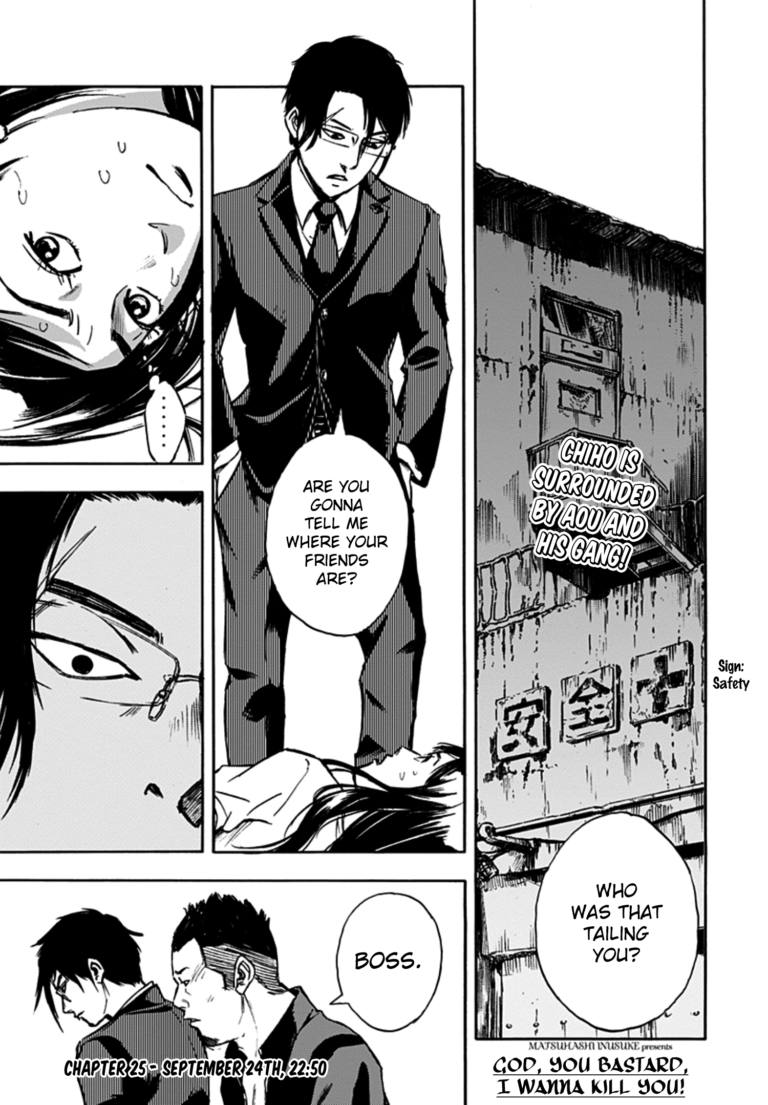 Read God, you bastard, I wanna kill you! EN Manga Online