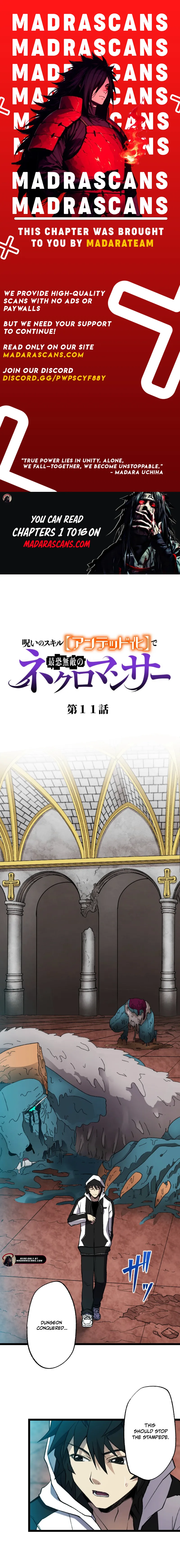 Read I Became the Ultimate Necromancer Through the Cursed Skill_ Undeadification EN Manga Online