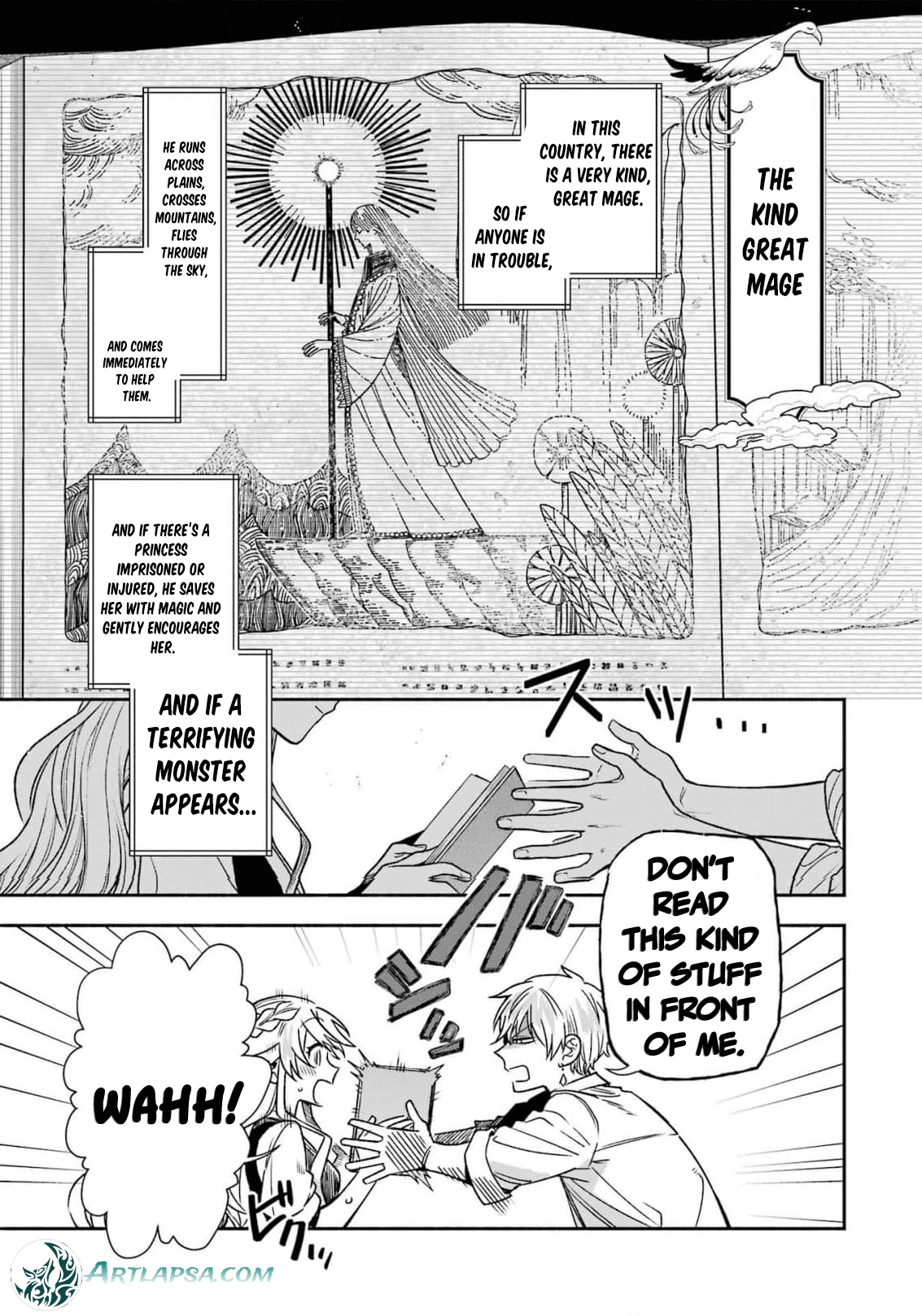 Read I Just Wanted to Escape My Family, but I Accidentally Bought the Great Mage I’ve Always Admired! EN Manga Online