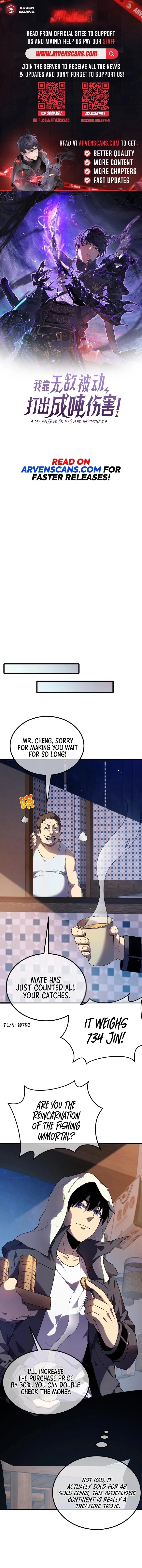 Read I Rely on My Invincibility to Deal Tons of Damage Passively EN Manga Online