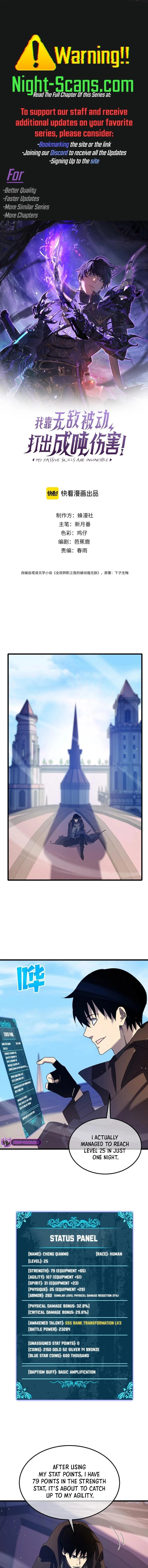 Read I Rely on My Invincibility to Deal Tons of Damage Passively EN Manga Online