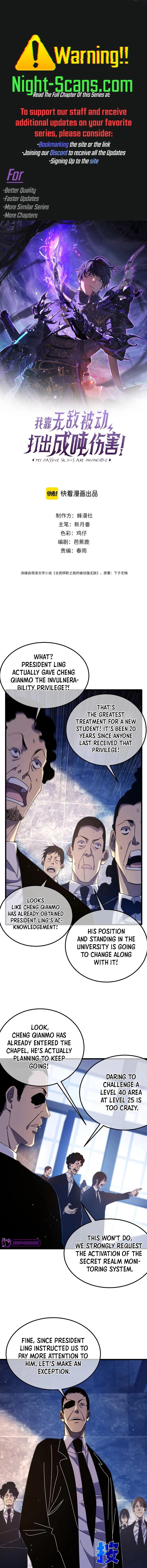 Read I Rely on My Invincibility to Deal Tons of Damage Passively EN Manga Online
