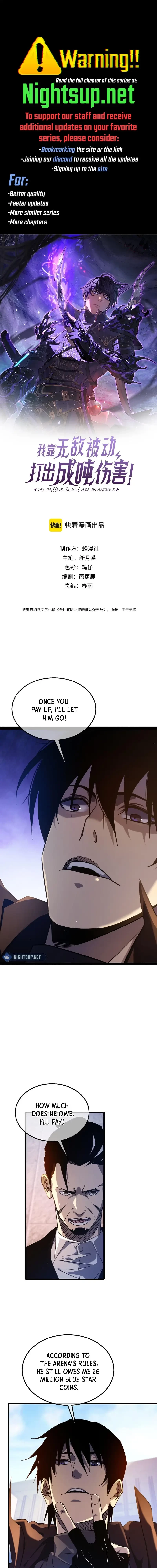 Read I Rely on My Invincibility to Deal Tons of Damage Passively EN Manga Online