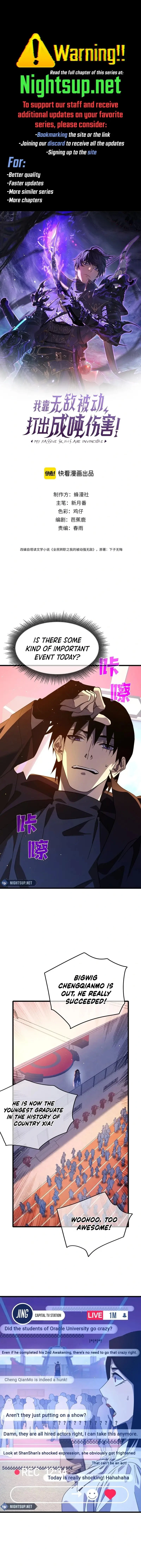 Read I Rely on My Invincibility to Deal Tons of Damage Passively EN Manga Online