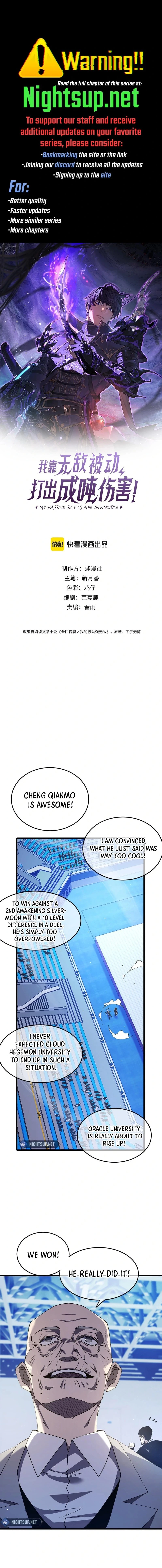 Read I Rely on My Invincibility to Deal Tons of Damage Passively EN Manga Online