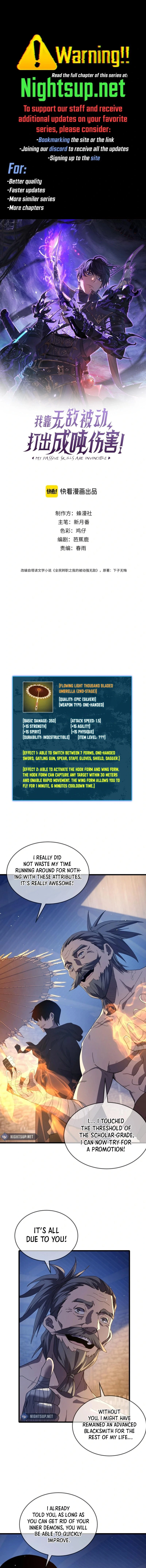Read I Rely on My Invincibility to Deal Tons of Damage Passively EN Manga Online
