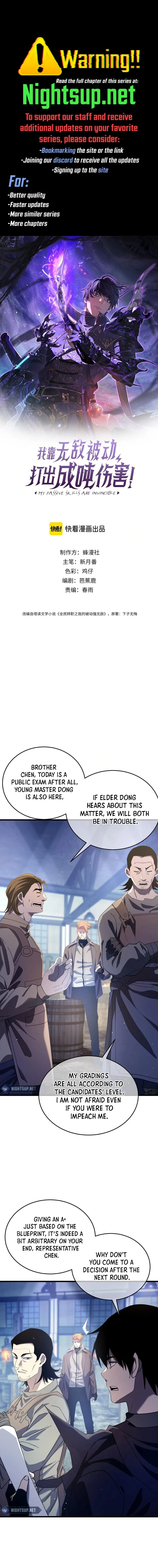 Read I Rely on My Invincibility to Deal Tons of Damage Passively EN Manga Online