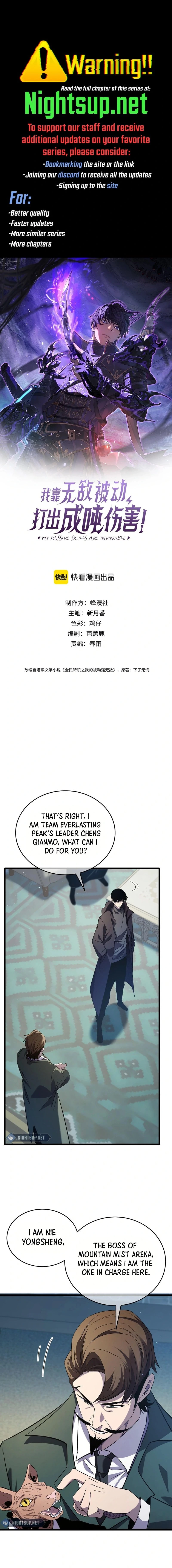 Read I Rely on My Invincibility to Deal Tons of Damage Passively EN Manga Online