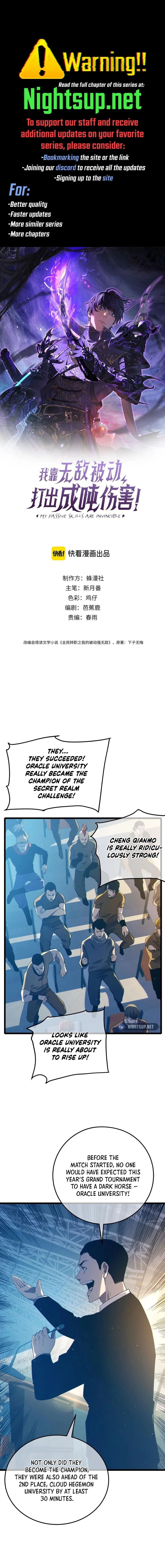 Read I Rely on My Invincibility to Deal Tons of Damage Passively EN Manga Online