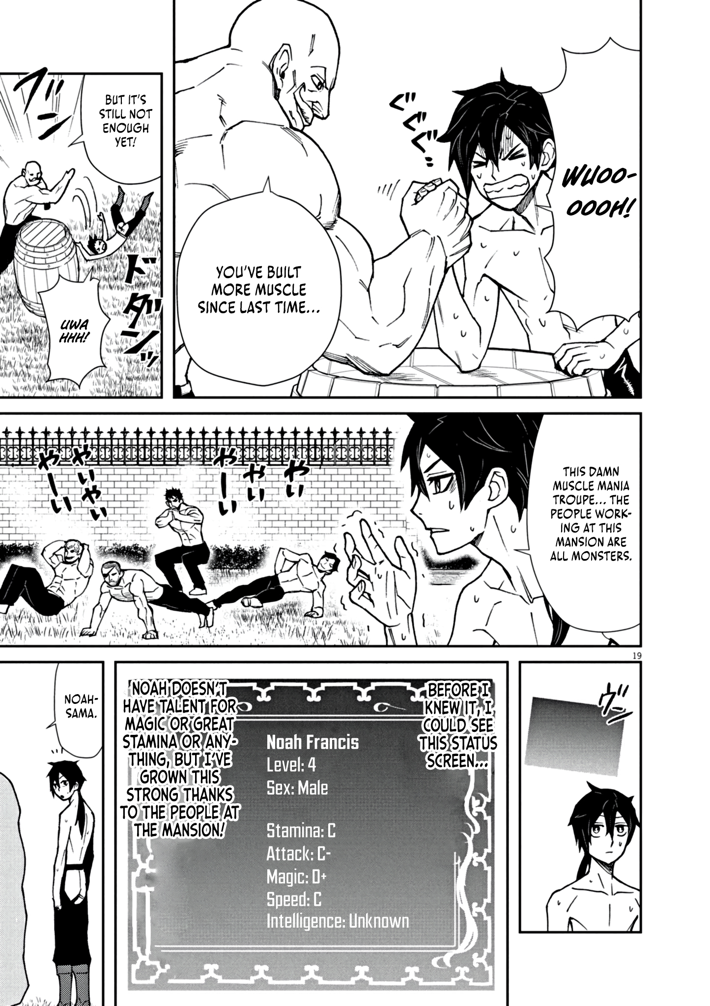 Read I Was Reincarnated as an Evil Noble in a Game and Became Unparalleled With My Overpowered Muscles EN Manga Online