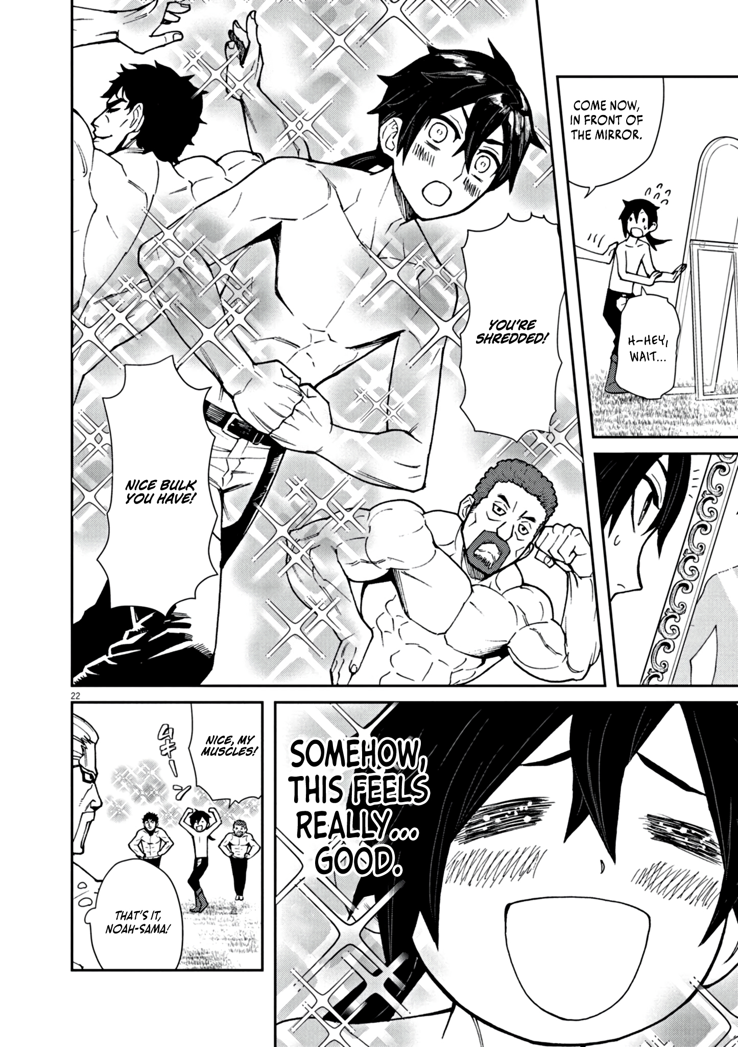 Read I Was Reincarnated as an Evil Noble in a Game and Became Unparalleled With My Overpowered Muscles EN Manga Online