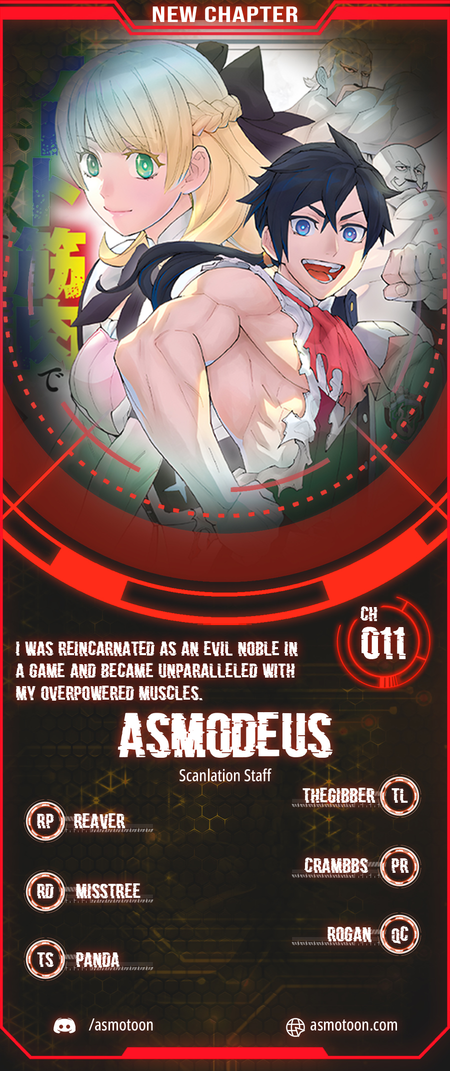 Read I Was Reincarnated as an Evil Noble in a Game and Became Unparalleled With My Overpowered Muscles EN Manga Online