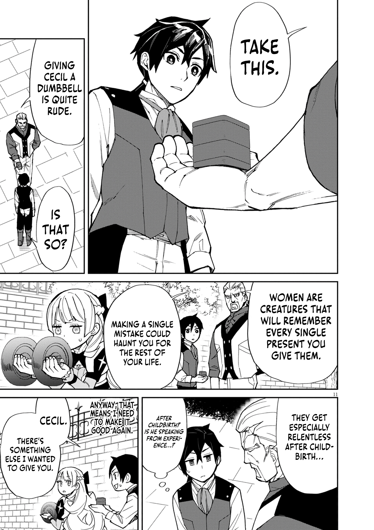 Read I Was Reincarnated as an Evil Noble in a Game and Became Unparalleled With My Overpowered Muscles EN Manga Online