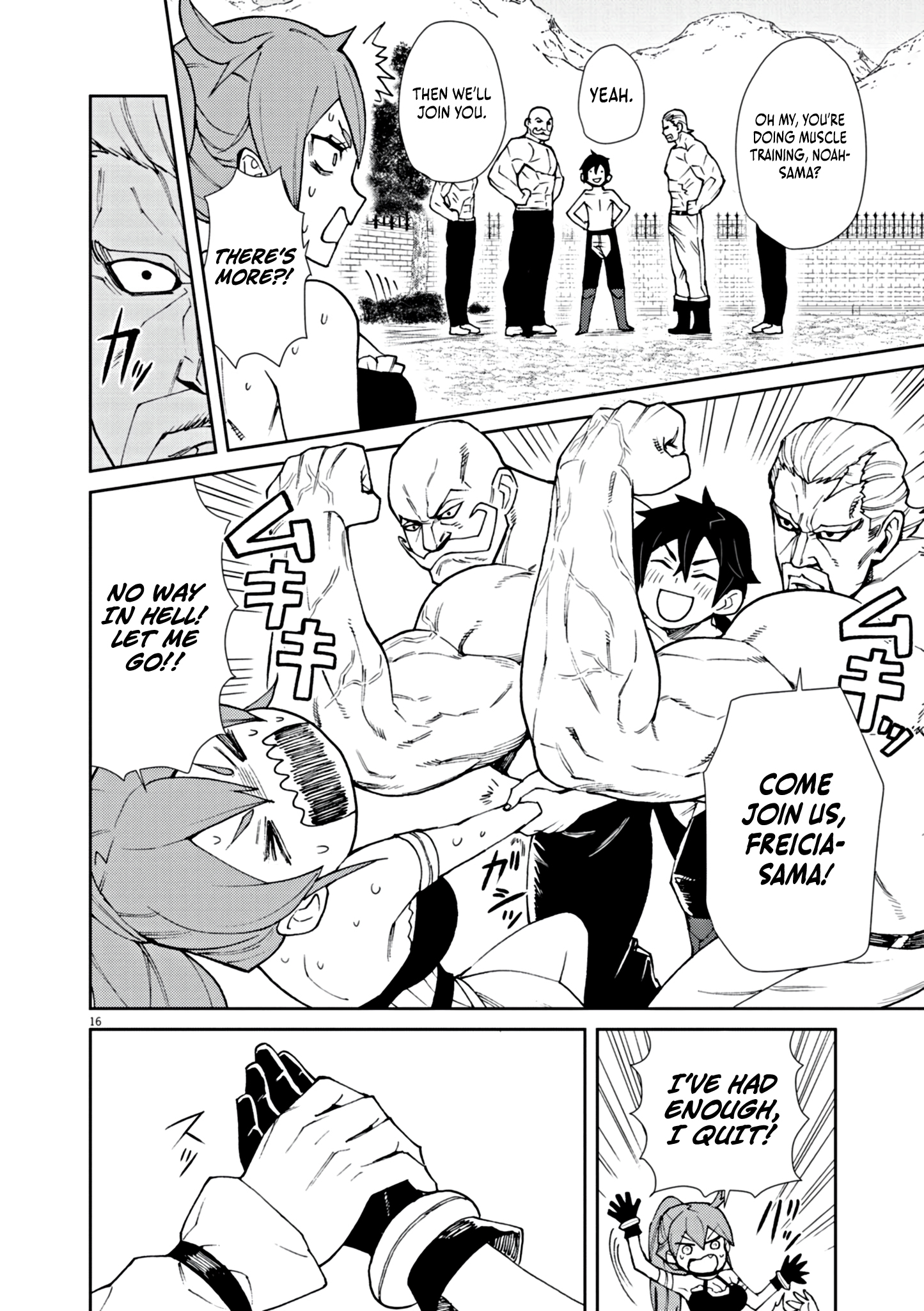 Read I Was Reincarnated as an Evil Noble in a Game and Became Unparalleled With My Overpowered Muscles EN Manga Online