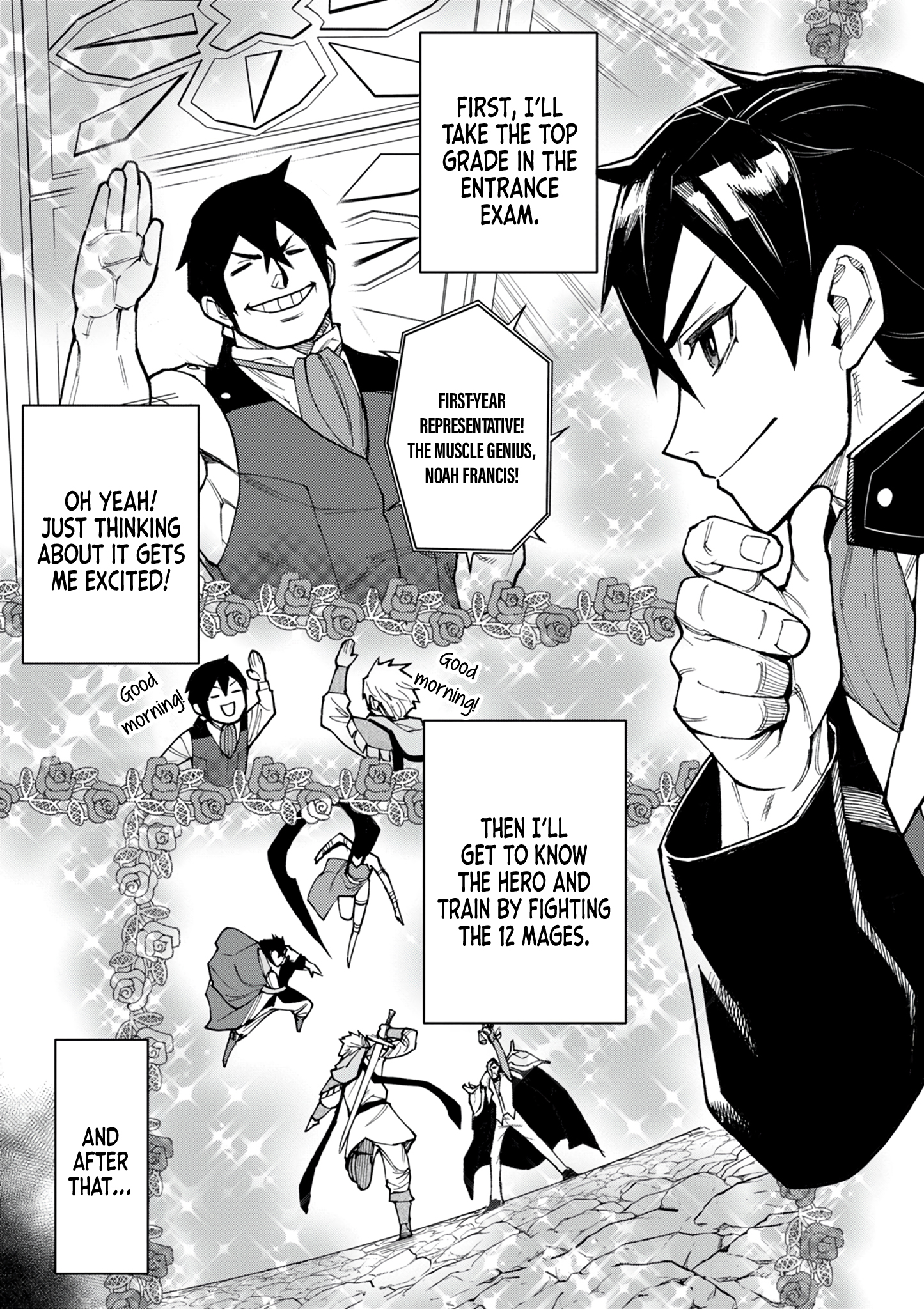 Read I Was Reincarnated as an Evil Noble in a Game and Became Unparalleled With My Overpowered Muscles EN Manga Online