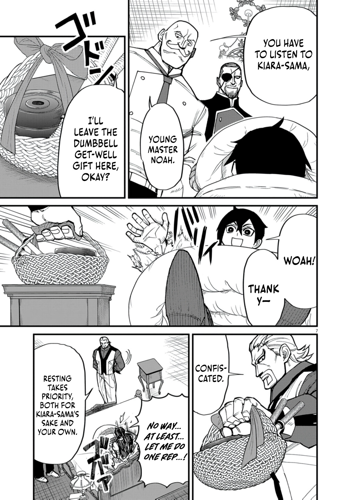 Read I Was Reincarnated as an Evil Noble in a Game and Became Unparalleled With My Overpowered Muscles EN Manga Online