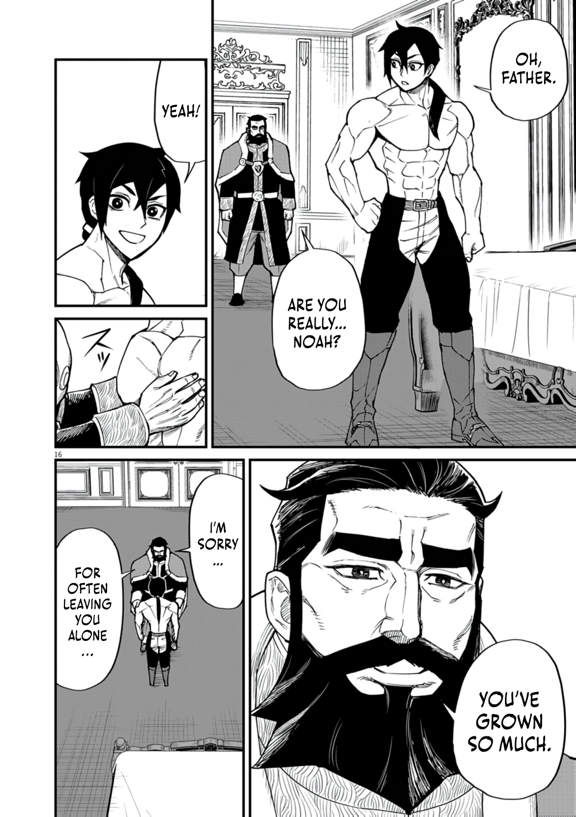 Read I Was Reincarnated as an Evil Noble in a Game and Became Unparalleled With My Overpowered Muscles EN Manga Online