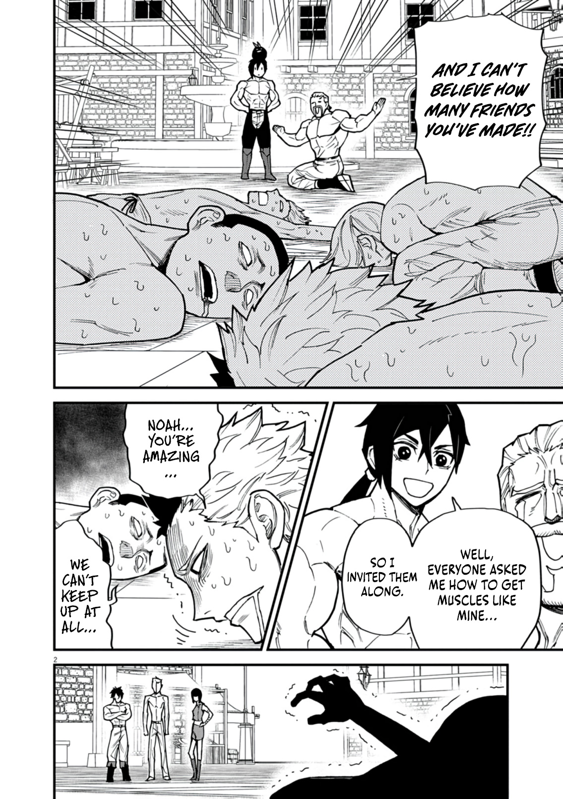 Read I Was Reincarnated as an Evil Noble in a Game and Became Unparalleled With My Overpowered Muscles EN Manga Online