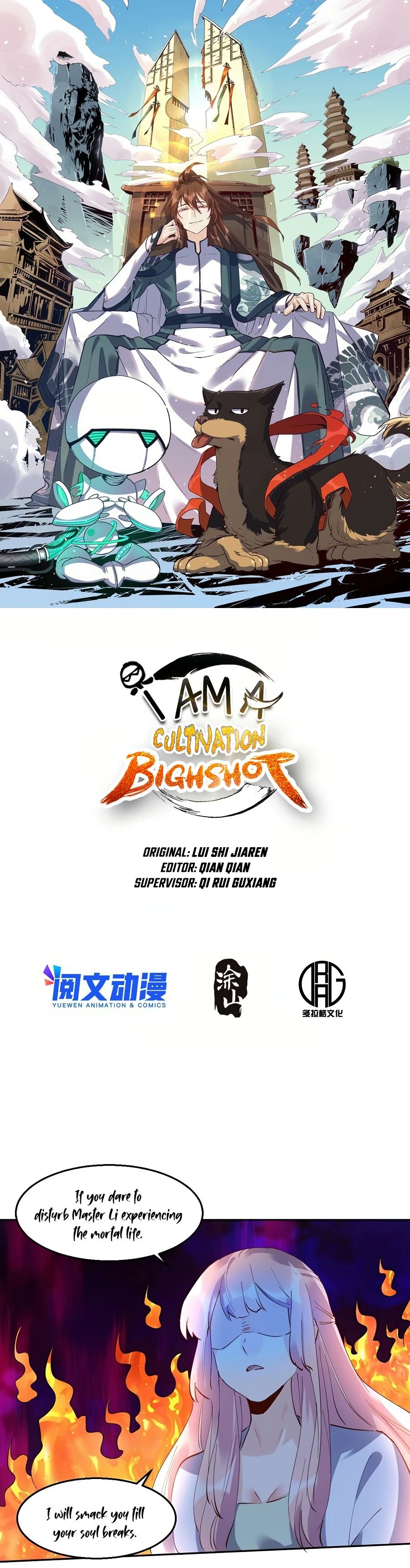 Read I’m Actually a Cultivation Bigshot EN Manga Online