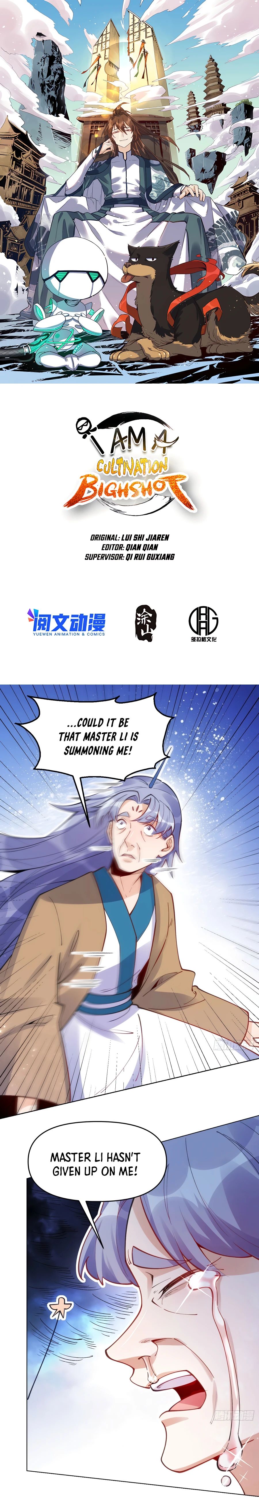 Read I’m Actually a Cultivation Bigshot EN Manga Online