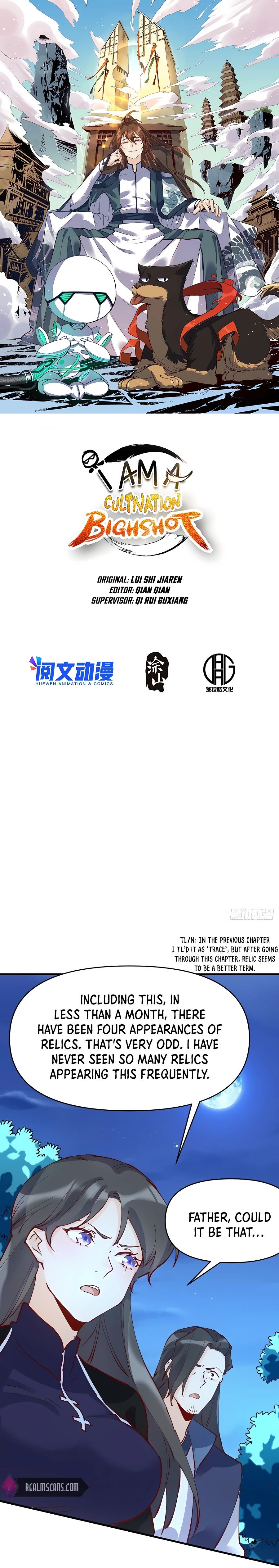 Read I’m Actually a Cultivation Bigshot EN Manga Online